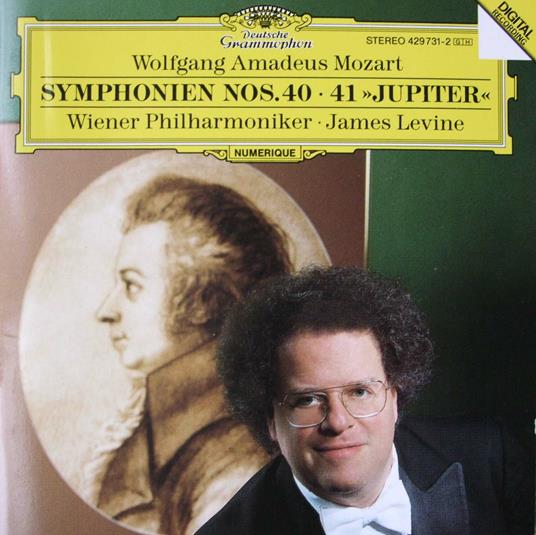 Sinfonie n.40, n.41 - CD Audio di Wolfgang Amadeus Mozart,James Levine