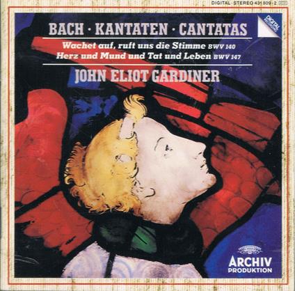 Cantate Bwv140, Bwv147 - CD Audio di Johann Sebastian Bach