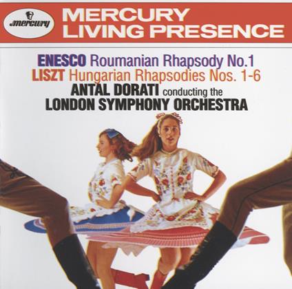 Roumanian Rhapsody No.1 - Hungarian Rhapsodies Nos. 1-6 - CD Audio di Franz Liszt