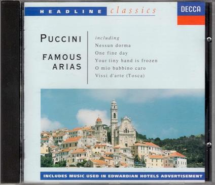 Famous Arias - CD Audio di Giacomo Puccini