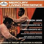Concerto per pianoforte n.3 / Concerto per pianoforte n.1 - CD Audio di Sergei Prokofiev,Sergei Rachmaninov,Kyril Kondrashin,Byron Janis,Moscow Philharmonic Orchestra