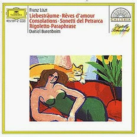 Consolations - Sonetti del Petrarca - Rigoletto - 3 Notturni - Années de pélegrinage n.2 - CD Audio di Franz Liszt,Daniel Barenboim