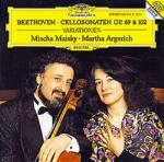 Sonate per violoncello e pianoforte - CD Audio di Ludwig van Beethoven,Martha Argerich,Mischa Maisky