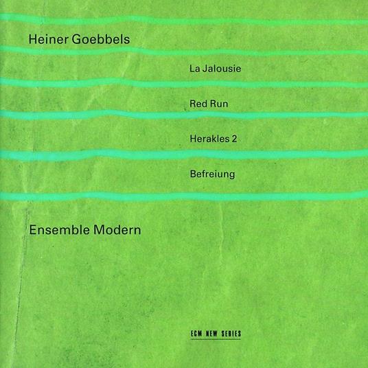 La Jalousie - Red Run - Herakles 2 - Befreiung - CD Audio di Heiner Goebbels