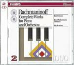 Le opere per pianoforte e orchestra - CD Audio di Sergei Rachmaninov,Royal Philharmonic Orchestra,Edo de Waart,Rafael Orozco