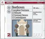 Ouvertures complete - Danze tedesche - CD Audio di Ludwig van Beethoven,Kurt Masur,Neville Marriner,Gewandhaus Orchester Lipsia,Academy of St. Martin in the Fields