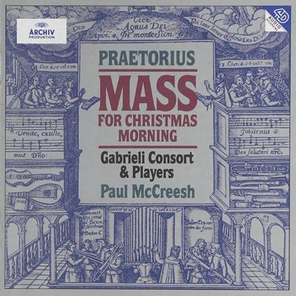 Mass For Christmas Morning - CD Audio di Michael Praetorius