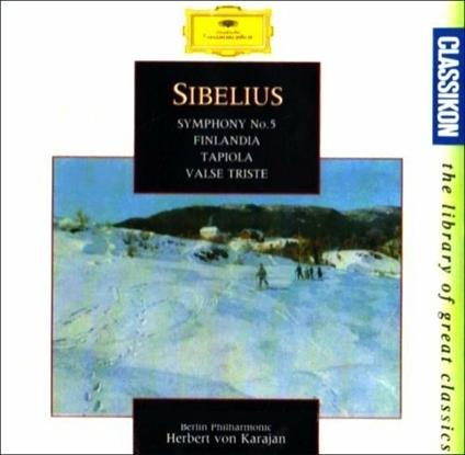 Symphony No.5, Finlandia, Tapiola, Valse triste - CD Audio di Jean Sibelius