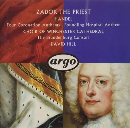 Coronation Anthems/Foundling Hospital Anthem - CD Audio di David Hill