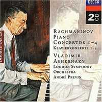 CD Concerti per pianoforte completi Sergej Rachmaninov André Previn Vladimir Ashkenazy