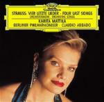 Vier Letzte Lieder - CD Audio di Richard Strauss,Claudio Abbado,Berliner Philharmoniker,Karita Mattila