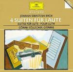 4 Suites per liuto - CD Audio di Johann Sebastian Bach,Göran Söllscher