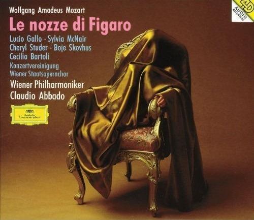Le nozze di Figaro - CD Audio di Cecilia Bartoli,Cheryl Studer,Sylvia McNair,Lucio Gallo,Wolfgang Amadeus Mozart,Claudio Abbado,Wiener Philharmoniker