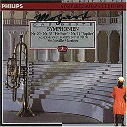 Symphony No.39, 35 And 41 - CD Audio di Wolfgang Amadeus Mozart