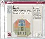 Suites per orchestra - Concerti per violino - CD Audio di Johann Sebastian Bach,Neville Marriner,Academy of St. Martin in the Fields,Henryk Szeryng