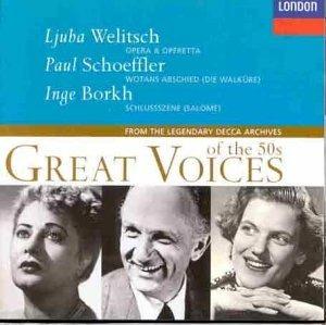 Great voices of the 50s - vol.4 - CD Audio di Pyotr Ilyich Tchaikovsky