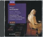 Miserere - CD Audio di King's College Choir,Westminster Cathedral Choir