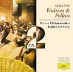 Valzer - Polke - CD Audio di Johann Strauss,Lorin Maazel,Wiener Philharmoniker