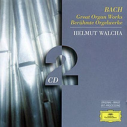 Great Organ Works - CD Audio di Johann Sebastian Bach,Helmut Walcha