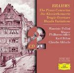 Concerti per pianoforte n.1, n.2 - Ouverture Tragica - Variazioni su un tema di Haydn - CD Audio di Johannes Brahms,Maurizio Pollini,Claudio Abbado,Karl Böhm,Wiener Philharmoniker
