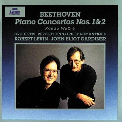 Piano Concertos 1 & 2 - CD Audio di Ludwig van Beethoven