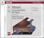 Favourite Works for Piano - CD Audio di Wolfgang Amadeus Mozart,Alfred Brendel
