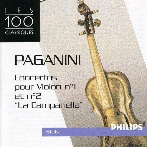 Concerti per Violino n.1, n.2 - CD Audio di Niccolò Paganini,Ivry Gitlis