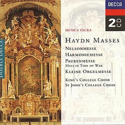 Messe - CD Audio di Franz Joseph Haydn,King's College Choir,St. John's College Choir,David Willcocks,George Guest