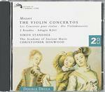 Concerti per violino completi - CD Audio di Wolfgang Amadeus Mozart,Christopher Hogwood,Academy of Ancient Music,Simon Standage