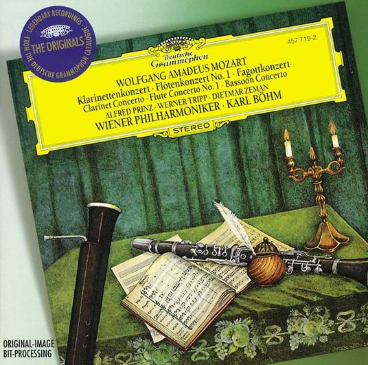 Concerti per strumenti a fiato - CD Audio di Wolfgang Amadeus Mozart,Karl Böhm,Wiener Philharmoniker
