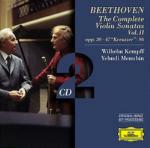 Sonate per violino e pianoforte complete vol.2 - CD Audio di Ludwig van Beethoven,Wilhelm Kempff,Yehudi Menuhin