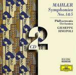Sinfonie n.1, n.5 - CD Audio di Gustav Mahler,Giuseppe Sinopoli,Philharmonia Orchestra