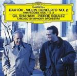 Concerto per violino n.2 - Rapsodie - CD Audio di Pierre Boulez,Bela Bartok,Chicago Symphony Orchestra,Gil Shaham