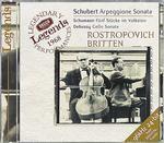 Sonata per arpeggione e pianoforte / 5 Stücke im Volkston op.102 / Sonata per violoncello e pianoforte