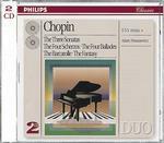 3 Sonate - 4 Scherzi - 4 Ballate - Barcarolle - Fantasia - CD Audio di Frederic Chopin,Adam Harasiewicz