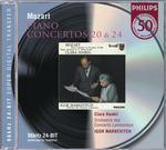 Concerti per pianoforte n.20, n.24 - CD Audio di Wolfgang Amadeus Mozart,Igor Markevitch,Clara Haskil,Orchestre des Concerts Lamoureux