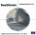 Sinfonie n.7, n.8 - CD Audio di Ludwig van Beethoven,Kurt Masur,Gewandhaus Orchester Lipsia