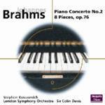 Concerto per pianoforte n.2 - 8 Pezzi op.76 - CD Audio di Johannes Brahms,Sir Colin Davis,Stephen Kovacevich,London Symphony Orchestra