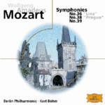 Sinfonie n.36, n.38, n.39 - CD Audio di Wolfgang Amadeus Mozart,Berliner Philharmoniker,Karl Böhm