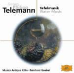 Wassermusik - Tafelmusik - CD Audio di Georg Philipp Telemann,Reinhard Goebel,Musica Antiqua Köln