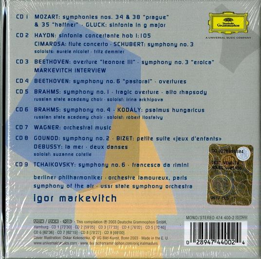 Un véritable artiste - CD Audio di Igor Markevitch - 2