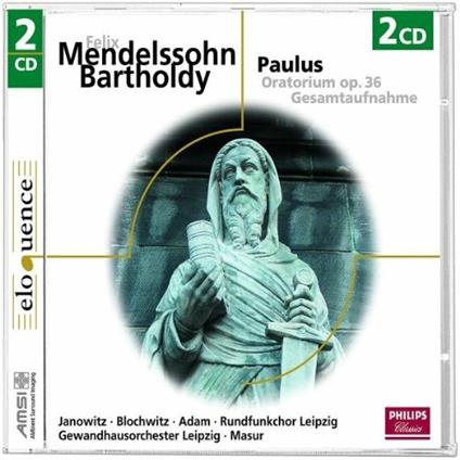 Paulus - CD Audio di Felix Mendelssohn-Bartholdy