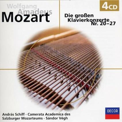 Concerti per pianoforte n.20, n.21, n.22, n.23, n.24, n.25, n.26, n.27 - CD Audio di Wolfgang Amadeus Mozart,Andras Schiff