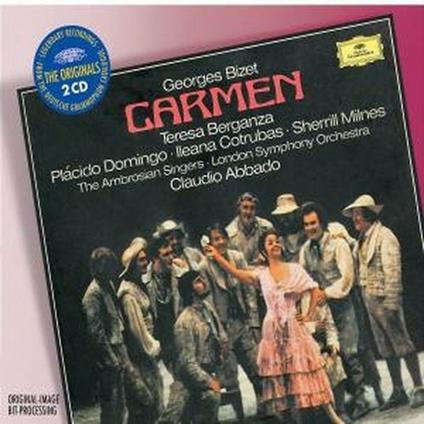 Carmen - CD Audio di Georges Bizet,Placido Domingo,Teresa Berganza,Claudio Abbado,London Symphony Orchestra