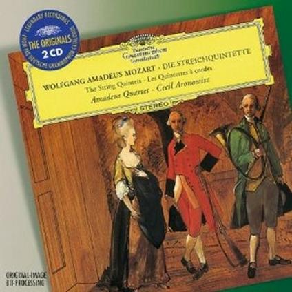 Quintetti per archi - CD Audio di Wolfgang Amadeus Mozart,Amadeus Quartet,Cecil Aronowitz