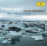 Intimate Voices - CD Audio di Edvard Grieg,Jean Sibelius,Carl August Nielsen,Emerson String Quartet