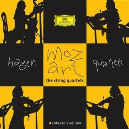 Quartetti completi - CD Audio di Wolfgang Amadeus Mozart,Hagen Quartett