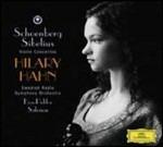 Concerti per violino - CD Audio di Arnold Schönberg,Jean Sibelius,Hilary Hahn,Esa-Pekka Salonen,Swedish Radio Symphony Orchestra