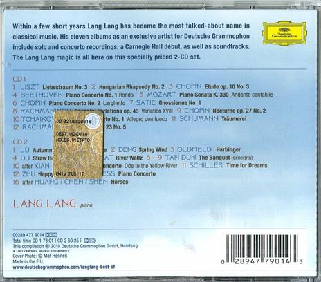 Best of Lang Lang - CD Audio di Lang Lang - 2
