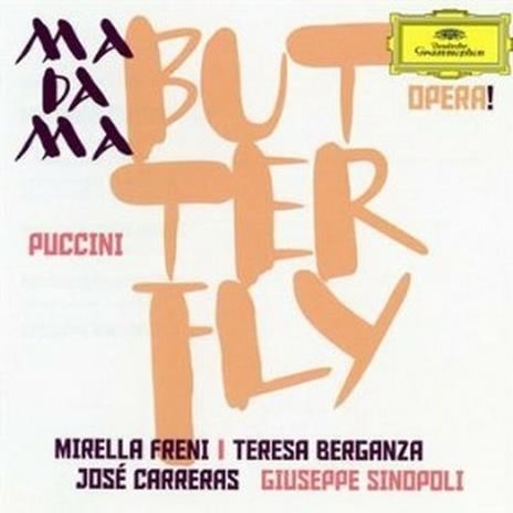 Madama Butterfly - CD Audio di Giacomo Puccini,Mirella Freni,Teresa Berganza,José Carreras,Giuseppe Sinopoli,Philharmonia Orchestra